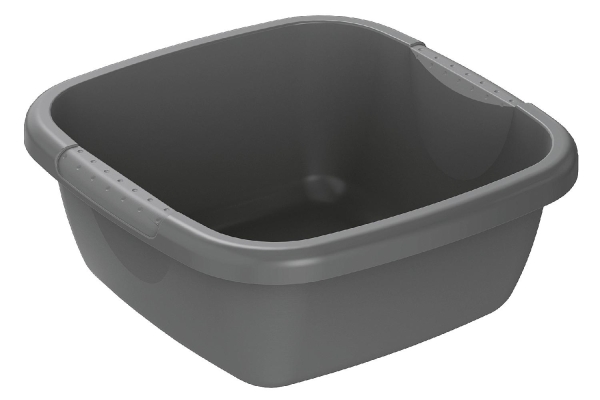 ROTHO Schüssel Daily 8l 34x34x13cm eckig anthrazit